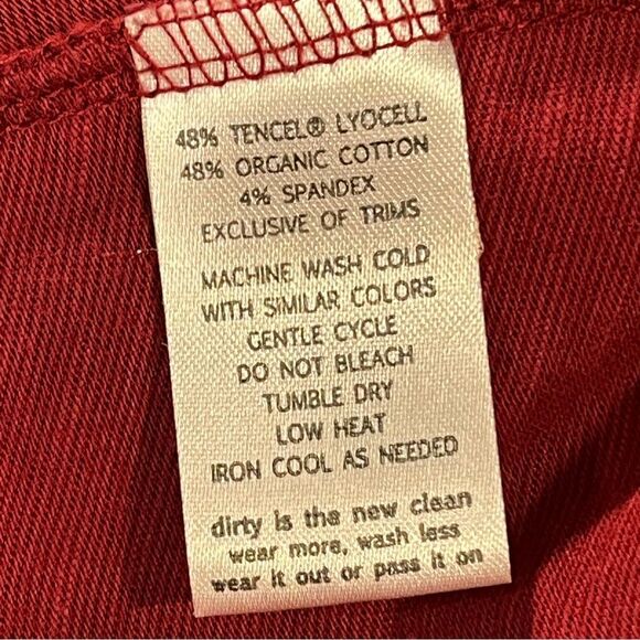 Horny Toad Red Long Sleeve mini Dress size small - Picture 10 of 12